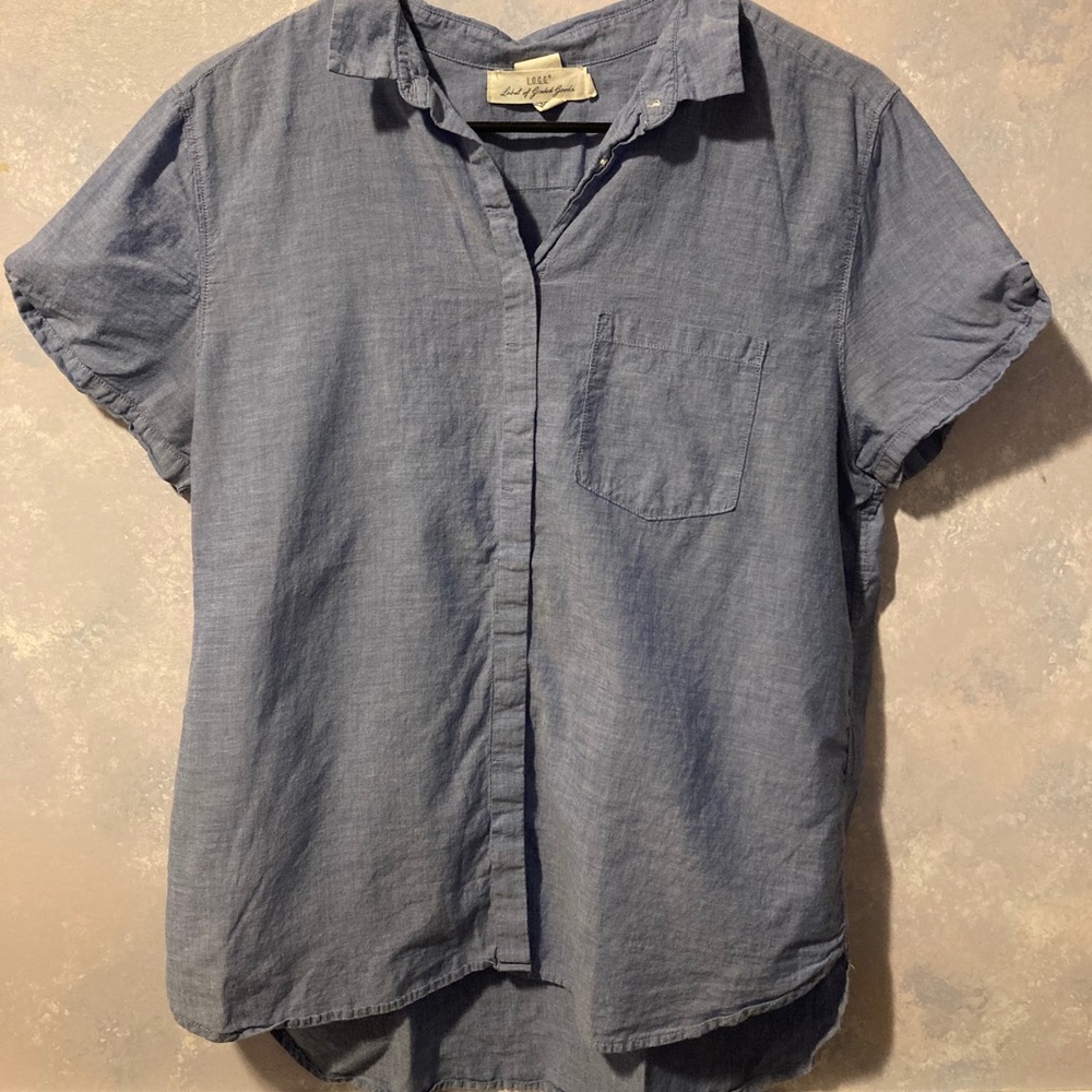 blue top from LOGG